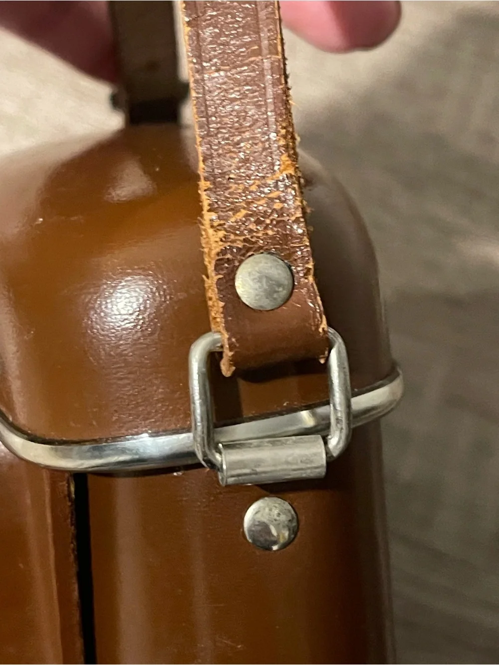 Brown Camera Case - Retro Protective Cover